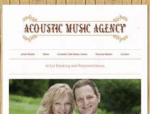 Tablet Screenshot of goodacoustic.com